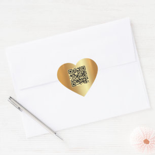 Aangepaste Professionele Moderne Elegante Sjabloon Hart Sticker