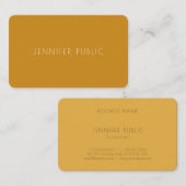 Aangepaste Professionele Sjabloon Trend Kleuren Lu Visitekaartje (Voorkant / Achterkant)