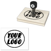 Aangepaste professionele zakelijke Logo Large Rubberstempel (Gestempeld)