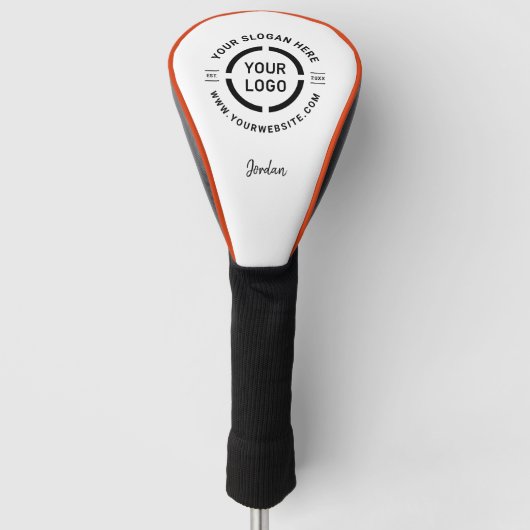 Aangepaste promotie voor logo golfheadcover (Voorkant)