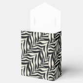 Aangepaste promotievak met gestripte zebra bedankdoosjes (Geopend)