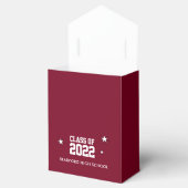 Aangepaste promotievak voor Bourgogne en wit Afstu Bedankdoosjes (Geopend)