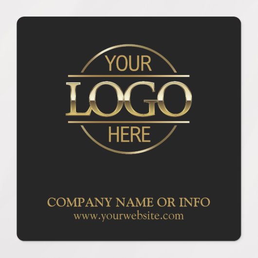 Aangepaste promotionele bedrijfsbedrijf zakelijke  labels (Design 2)