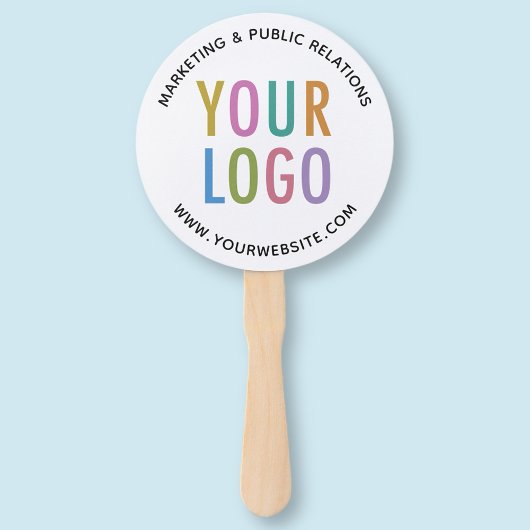 Aangepaste promotionele handventilatoren met Logo Handwaaier