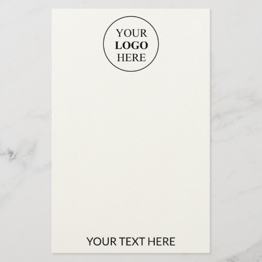 Aangepaste Promotionele Logo Briefpapier (Voorkant)