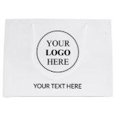 Aangepaste promotionele logo – geen minimale beste groot cadeauzakje (Voorkant)