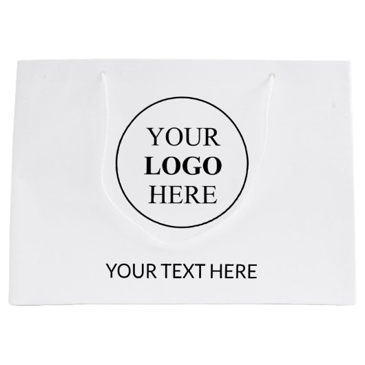 Aangepaste promotionele logo – geen minimale beste groot cadeauzakje (Voorkant)