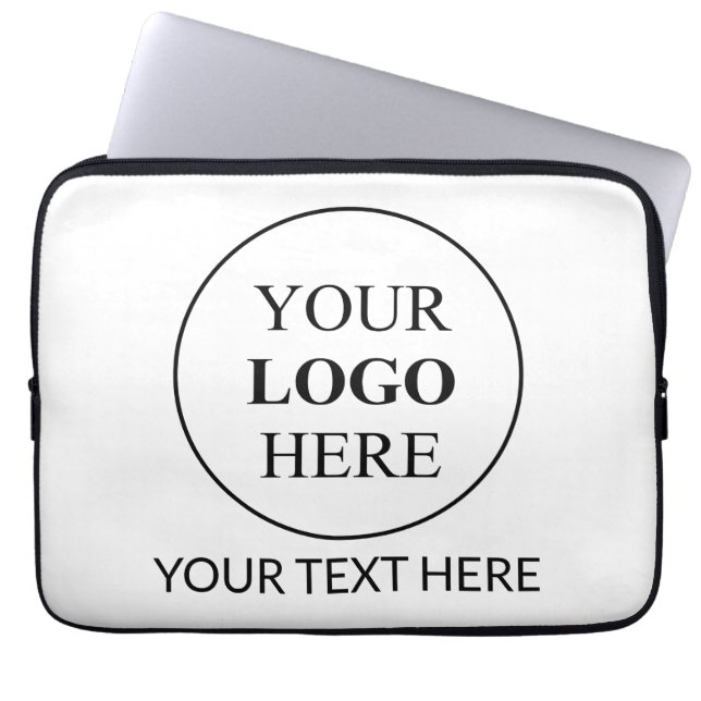 Aangepaste promotionele Logo – geen minimale beste Laptop Sleeve (Voorkant)