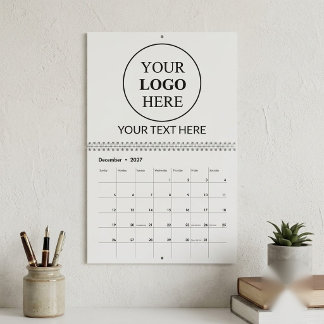 Aangepaste Promotionele Logo – Geen Minimum Bestel Kalender