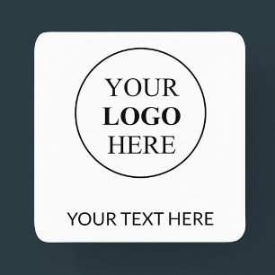 Aangepaste Promotionele Logo – Geen Minimum Bestel Vierkante Kartonnen Onderzetter