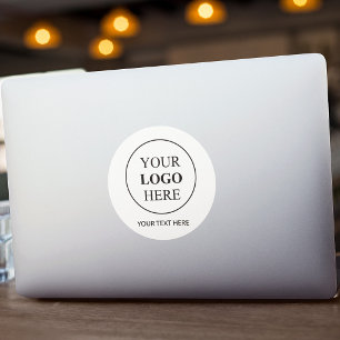 Aangepaste promotionele logo – geen minimumbestell ronde sticker