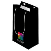 Aangepaste promotionele sjabloon Uw tekstlogo hier Klein Cadeauzakje (Voorkant Gekanteld)