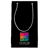 Aangepaste promotionele sjabloon Uw tekstlogo hier Klein Cadeauzakje (Voorkant)