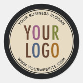 Aangepaste promotionele zakelijke Stickers Bedrijf (Voorkant)