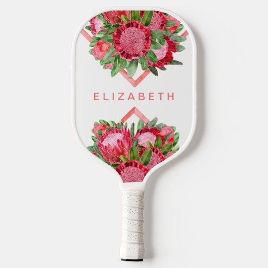 Aangepaste Protea Pickleball Paddle (Achterkant)