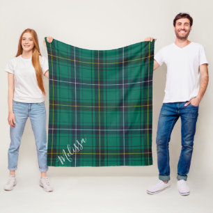 Aangepaste Pset Clan Henderson Tartan Naam Fleece Deken