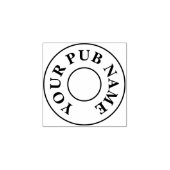 Aangepaste Pub Hand Stamp Rubberstempel (Afrduk)