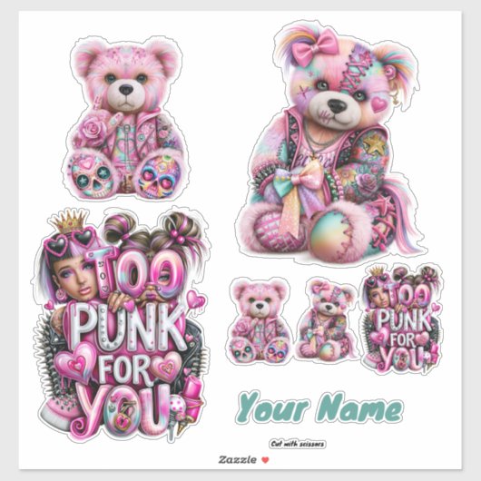 Aangepaste Punk Beer Sheet Sticker (Vel)