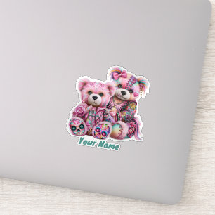 Aangepaste Punk Beren Sticker