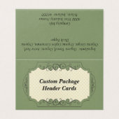 Aangepaste punt gevouwen display Kaart voor het op (Buitenkant ongevouwen)