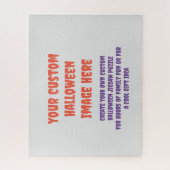 Aangepaste puzzel, Creëer uw eigen Halloween Legpuzzel (Verticaal)