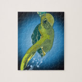 AANGEPASTE PUZZEL MET GESCHENKDOOS- ZEE SCHILDPAD (Verticaal)
