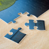 AANGEPASTE PUZZEL MET GESCHENKDOOS- ZEE SCHILDPAD (Zijkant)