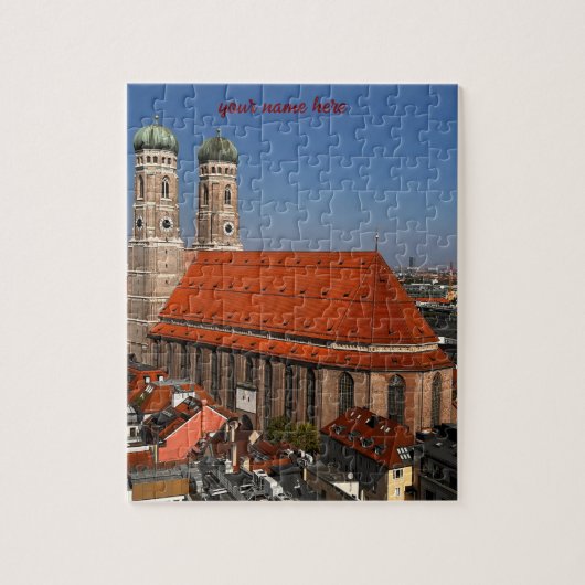 Aangepaste puzzel van München Duitsland (Verticaal)