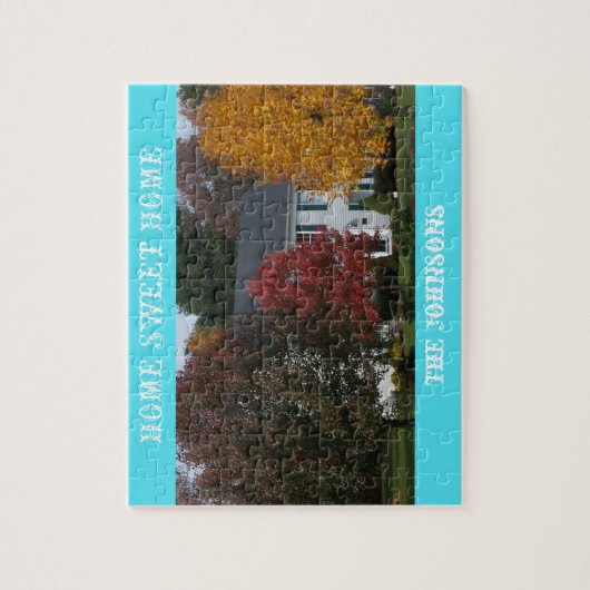 Aangepaste puzzel van uw huis in Tin Legpuzzel (Verticaal)