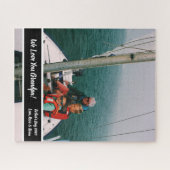 Aangepaste puzzel voor foto's op vaderdag opa (Horizontaal)