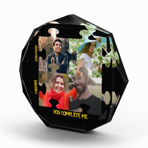 Aangepaste puzzelfoto Je vult me paar in Fotoblokken
