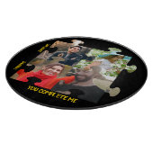 Aangepaste puzzelfoto Je vult me paar in Snijplank (Hoek)