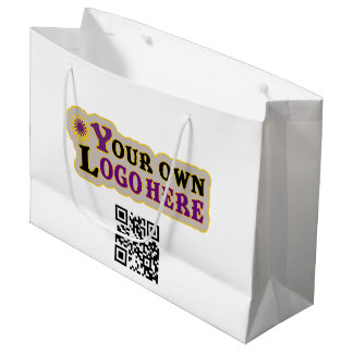 Aangepaste QR-code en logo Groot Cadeauzakje