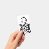 Aangepaste QR-code en/of Logo-badge Badge (Handheld)