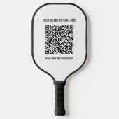 Aangepaste QR-code en tekst Pickleball Paddle-Sjab Pickleball Paddle (Voorkant)