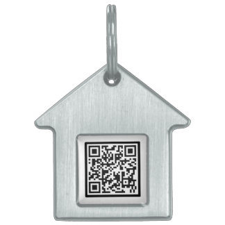 Aangepaste QR-code huisdier-ID-profiel  Huisdieren Naamplaatje