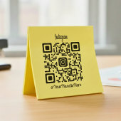Aangepaste QR Code Instagram rubberen stempel
