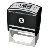 Aangepaste QR-code & logo zelfinkende stempel (Product)