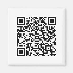 Aangepaste QR-code Magneet