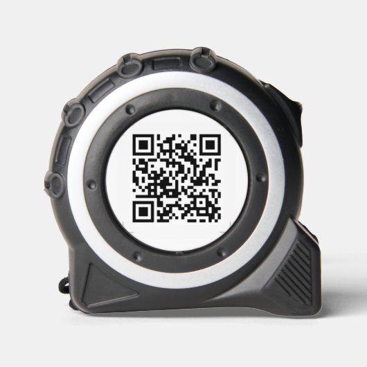 Aangepaste QR-code Rolmaat (Voorkant)