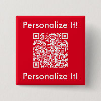 Aangepaste QR-code rood