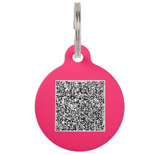 Aangepaste QR-code scan info huisdier ID-label Kie Huisdierpenning