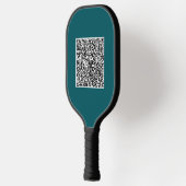 Aangepaste QR-code scan info kleuren Pickleball Pa Paddle (Links)