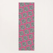 Aangepaste QR Code Scan Info Yoga Mat - Kies kleur (Achterkant)