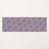 Aangepaste QR Code Scan Info Yoga Mat - Kies kleur (Voorkant (horizontaal))