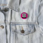 Aangepaste QR Code Scaninfo Tekst Button Uw kleure (In situ)