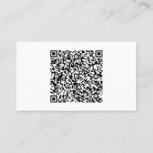 Aangepaste QR-code scannen in uw Visitekaartje (Achterkant)