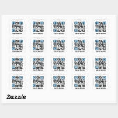 Aangepaste QR-code sticker (QR-code sjabloon #172) (Vel)