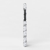 Aangepaste QR-code Zakelijk Logo Naam Sjabloon Case-Mate iPhone Case (Achterkant/links)