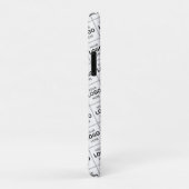 Aangepaste QR-code Zakelijk Logo Naam Sjabloon Case-Mate iPhone Case (Achterkant/rechts)